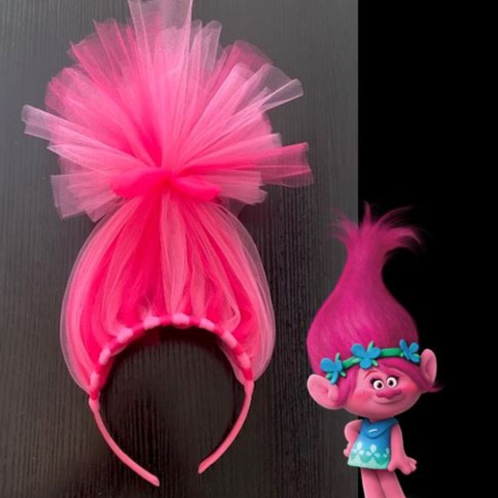 Troll Inspired Headband